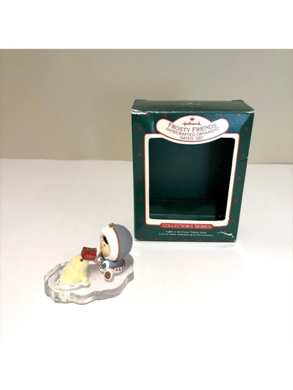 Hallmark 1987 Frosty Friends Christmas Keepsake Ornament #8 Collectors Series